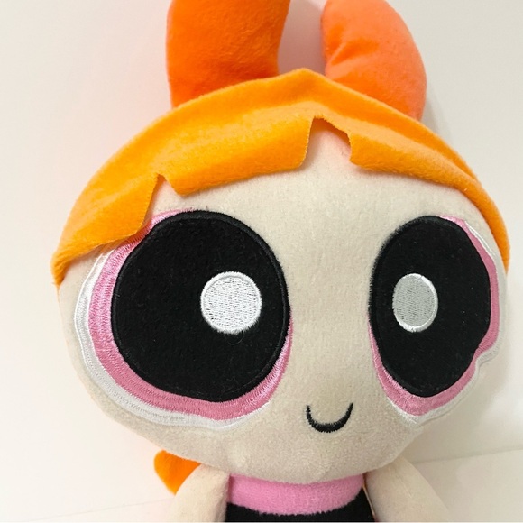 Powerpuff Girls Plush Cartoon Network Stuffed Animal Blossom Pink 11” Tall - Picture 5 of 11